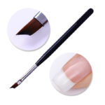 Nail Pen Pen Black Bar Oblique French Crescent Pen French Nail Painted Petal Pen - Image 5