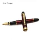 Full Metal Fountain Pen With Golden Clip  Luxury Nib Pen - Image 10