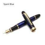 Full Metal Fountain Pen With Golden Clip  Luxury Nib Pen - Image 6