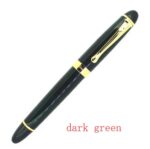 Full Metal Fountain Pen With Golden Clip  Luxury Nib Pen - Image 9