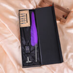Factory Direct Supply Of New Creative Feather Pen Personalized Custom Fountain Pen Office Signature Pen Holiday Gifts Wholesale Supply - Image 9
