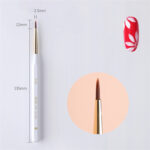 Bole Nail Pen Set Pull Line Pen Gradient Pen Stamping Pen Nail Fan Pen Smudge Painting Pen Phototherapy Brush - Image 6