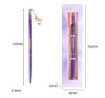 Black Pen Metal Pendant Pen Ins Japanese Color Gel Pen Blue Black Pen Color Pen Color Pen - Image 4