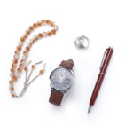 Set Boutique Gift Set Ring Rosary Quartz Watch Pen - Image 5