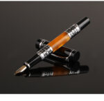 Metal Straight And Curved Point Fountain Pen - Image 6