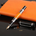 Metal Straight And Curved Point Fountain Pen - Image 2