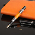 Metal Straight And Curved Point Fountain Pen - Image 4