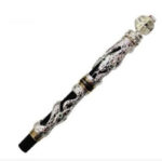 Metal Embossed Snake Fountain Pen Orb Pen - Image 2