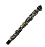 Metal Embossed Snake Fountain Pen Orb Pen - Image 6