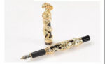 Metal Embossed Snake Fountain Pen Orb Pen - Image 5