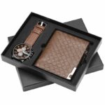 Men's Luxury Watch Gift Set Pen Wallet Quartz Watch - Image 10