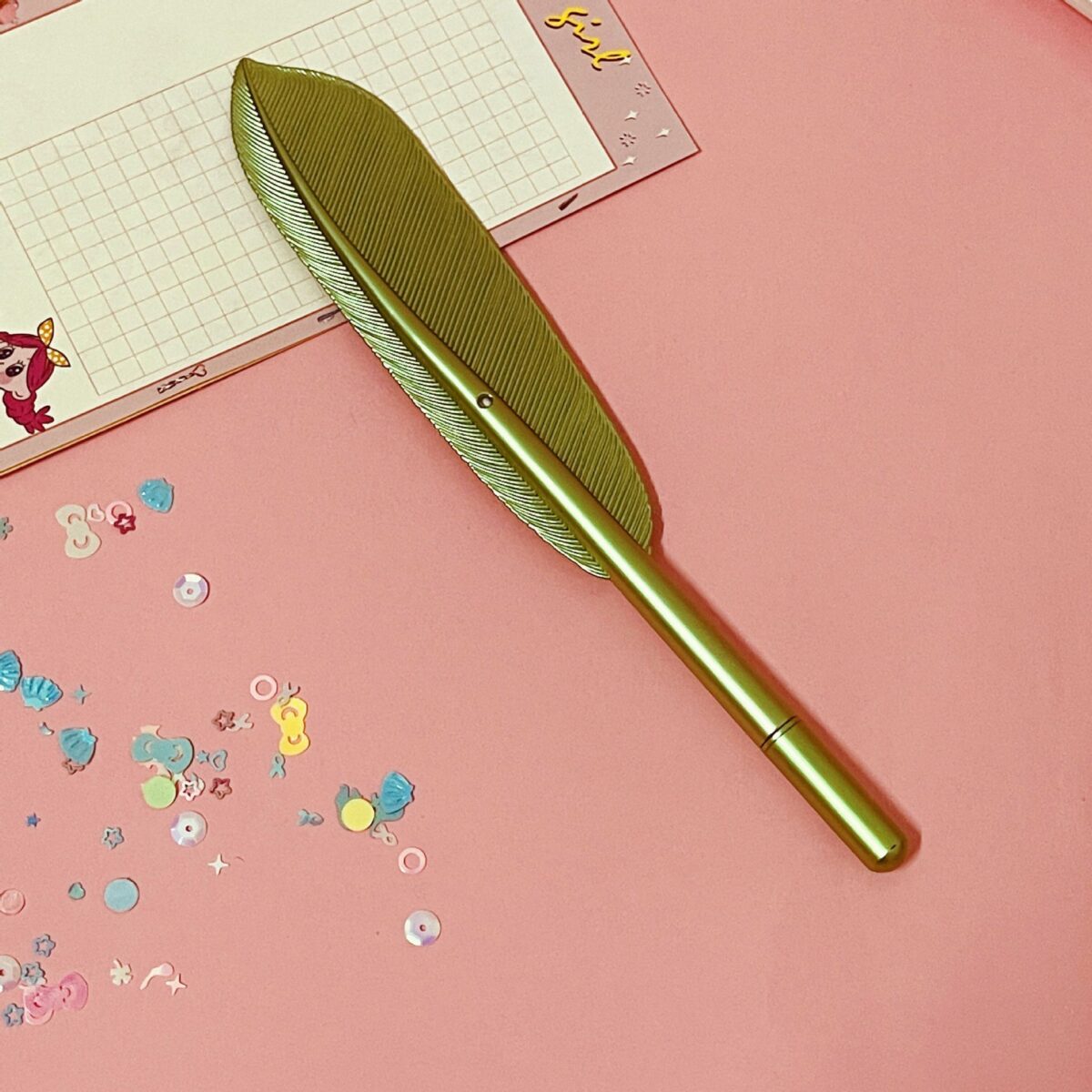 Graduation Design Of Creative Feather Neutral Pen - Image 1
