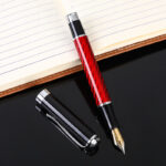 Carbon Fibre Fountain Pen For Students To Practise Their Writing - Image 2