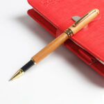 Natural Bamboo Fountain Pen Sign Pen - Image 6