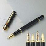 Fine Art Tip Metal Tap Fountain Pen - Image 7
