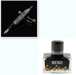 Embossed barrel ink pen fountain pen - Image 6