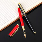 Business Metal Fountain Pen Calligraphy Pen Iridium Nib