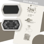 DIY Hand Account Color Ink Large Quick-drying Ink Pad - Image 6