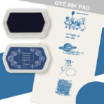 DIY Hand Account Color Ink Large Quick-drying Ink Pad