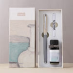 Morandi Color Fountain Pen Metal Fountain Pen Set Annual Party Gift - Image 6