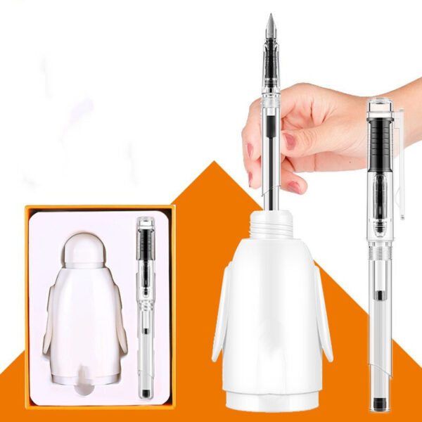Self-inking And Ink-absorbing Fountain Pen Gift Box For Writing Practice
