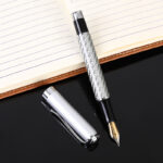 Carbon Fibre Fountain Pen For Students To Practise Their Writing - Image 5