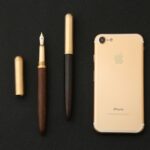 Brass And Sandalwood Student Writing Business Fountain Pen - Image 2