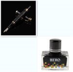 Embossed barrel ink pen fountain pen - Image 2