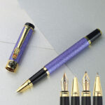 Fine Art Tip Metal Tap Fountain Pen - Image 5