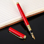 Business Metal Fountain Pen Calligraphy Pen Iridium Nib - Image 3