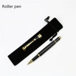 Full Metal Top Tip Fountain Pen Free Engraving Gold Text - Image 2