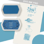 DIY Hand Account Color Ink Large Quick-drying Ink Pad - Image 8