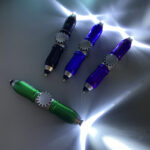 Fingertip Gyro Pen Spinning Pen Blue Ballpoint Pen - Image 3