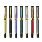 Fine Art Tip Metal Tap Fountain Pen - Image 2